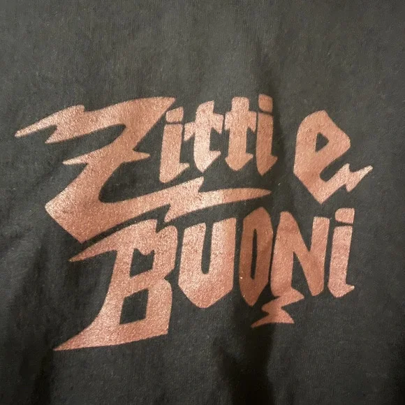 Maneskin Zitti e Buoni Pullover Black Hoodie - Picture 4 of 8